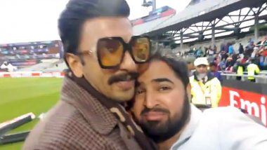 This Video of Ranveer Singh Comforting Pakistani Comedian Aatif Nawaz after PAK’s Defeat against India Is Going Viral for All the Right Reasons!