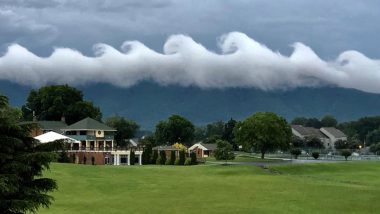 Waves in the Sky! Rare Cloud Formation Above Virginia Smith Mountain Lake is Mind-Blowingly Beautiful (View Pics)