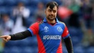 Rashid Khan on Declining Afghanistan T20I Captaincy, Says I'm Better Off as Player Than Leader