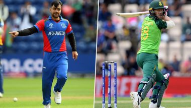 SA vs AFG, ICC Cricket World Cup 2019: Faf du Plessis vs Rashid Khan and Other Exciting Mini Battles to Watch Out for at Sophia Gardens