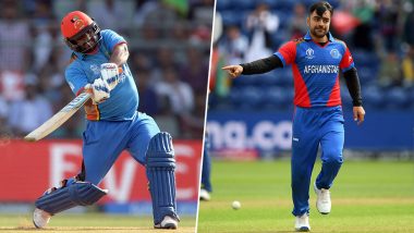 Mohammad Shahzad and Rashid Khan's Dance on 'Aaj Ki Party' Would Make Salman Khan Happy and Proud of Afghanistan Team! Watch CWC 2019 Video