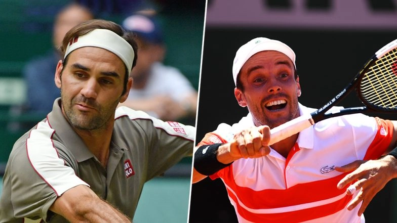 Roger Federer vs Roberto Bautista Agut, Halle Open 2019 Quarter-Final Live Streaming & Match Time in IST: Get Free Telecast & TV Channel Details of Fourth Round Tennis Match in India