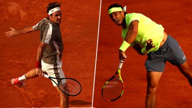 Roger Federer vs Rafael Nadal Head to Head Record: Ahead of French Open 2019 Semi-Final Clash, Here're Previous 6 Match Results Featuring Great Rivals