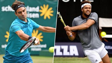 Roger Federer vs Jo-Wilfried Tsonga, Halle Open 2019 Live Streaming & Match Time in IST: Get Free Telecast & TV Channel Details of Fourth Round Tennis Match in India
