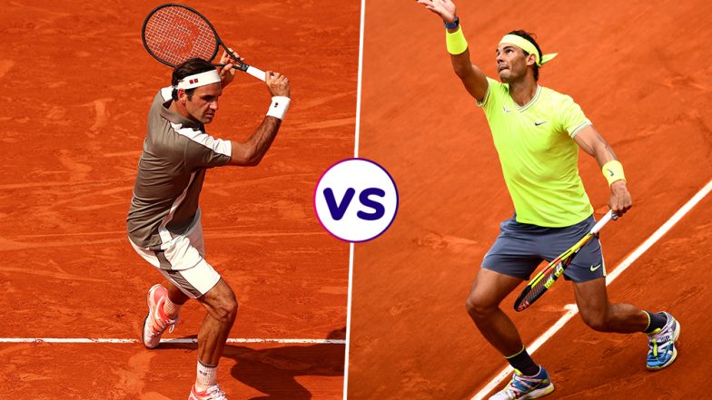 Roger Federer vs Rafael Nadal, French Open 2019 Semi-Final Live Streaming: Get Free Live Telecast Online, Match Time in IST and Channel Details in India