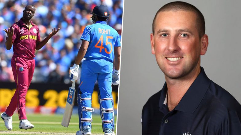 Rohit Sharma’s Dismissal Controversy in IND vs WI: Angry Fans Edit Third Umpire Michael Gough’s Wikipedia Page
