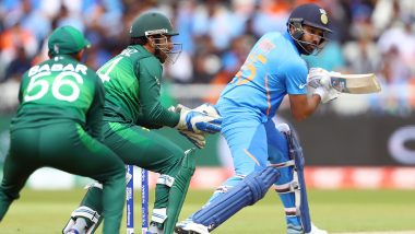 Rohit Sharma Hits Century Against Pakistan; Hitman's Second Hundred For Team India in ICC Cricket World Cup 2019