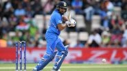 Rohit Sharma Departs After Scoring 140 Off Just 113 Balls During India vs Pakistan Match at Old Trafford, Manchester