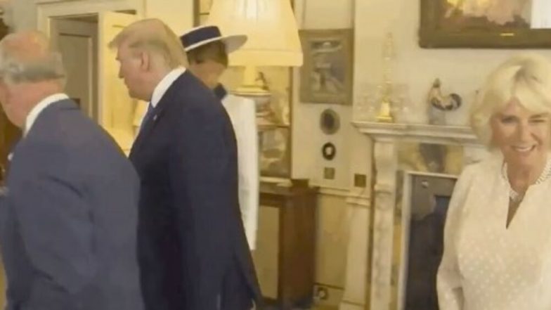 Prince Charles' Wife Camilla Bowles' Wink Behind Donald Trump Video Goes Viral! Here's How Twitterati Reacted to Internet's New Sensation