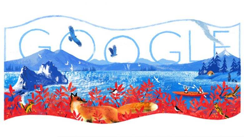 Russia Day 2019 Google Doodle: Internet Giant Observes Birth of the Independent Russian Federation by Depicting Country's Natural Beauty Russia Day 2019 Google Doodle: Internet Giant Observes Birth of the Independent Russian Federation by Depicting Country's Natural Beauty