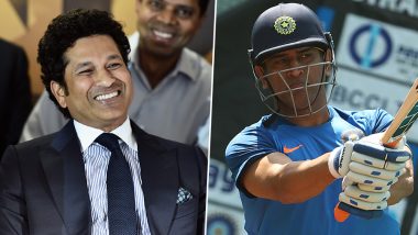 Sachin Tendulkar Trolled by MS Dhoni Fans After Master Blaster Criticises Former Captain's Slow Batting Approach During ICC CWC 2019, IND vs AFG Match