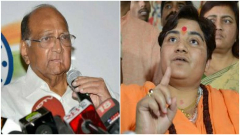 Sharad Pawar Lambastes BJP Over Sadhvi Pragya Thakur's Entry in Lok Sabha: 'Giving Tickets to Bomb Blast Accused an Attack on Democracy'