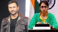 Saif Ali Khan to Play a Deputy High Commissioner in a Film Based on Uzma Ahmed?