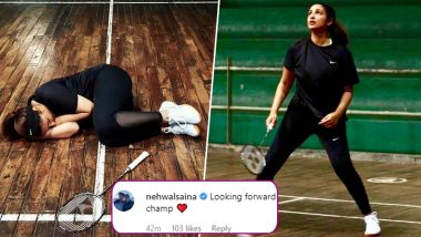 Parineeti Chopra Is Taking Immense Efforts To Ace Her Badminton Skills, Leaves Saina Nehwal Excited To Watch The Biopic - View Pics
