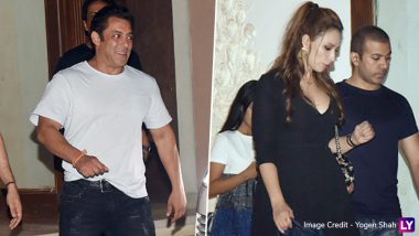 Salman Khan and Iulia Vantur Party Under One Roof! Check Out Pics and Videos From Arbaaz Khan's Residence Here