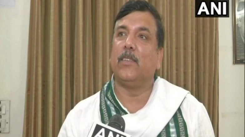 AAP MP Sanjay Singh Gives Zero Hour Notice in Rajya Sabha Over Spurt Crime in Delhi