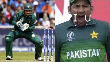 Sarfaraz Ahmed Funny Memes Go Viral Again, Not for Yawning but Fantastic One-Handed Catch During Pak vs Nz World Cup 2019 Match!