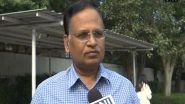 Satyendar Jain Health Update: Delhi Minister Shifted to Saket's Max Hospital, To be Administered With Plasma Therapy for COVID-19