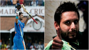 Yuvraj Singh's Fighting Spirit is Very Inspiring, Says Shahid Afridi