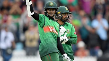 Shakib Al Hasan and Liton Das Guide Bangladesh to Famous Victory Against West Indies in ICC CWC 2019, Twitter Blown Away by Effort of The Tigers