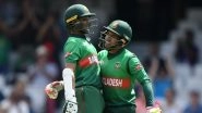Shakib Al Hasan and Mushfiqur Rahim Forge Over 100-Run Partnership in BAN vs SA ICC CWC 2019 Match, Twitter Lauds the Duo