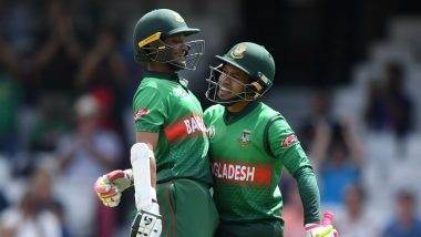 Shakib Al Hasan and Mushfiqur Rahim Forge Over 100-Run Partnership in BAN vs SA ICC CWC 2019 Match, Twitter Lauds the Duo