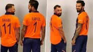 Indian Skipper Virat Kohli Launches Team&rsquo;s Orange & Blue Jersey