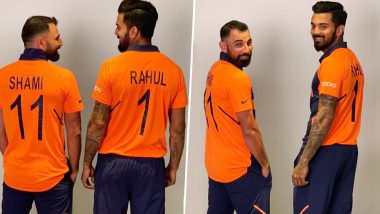Indian Skipper Virat Kohli Launches Team’s Orange & Blue Jersey