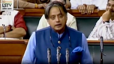Shashi Tharoor Takes Oath As Lok Sabha MP