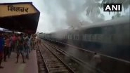 Silchar-Thiruvananthapuram Express Hit by Fire Onboard; 3 Coaches & Pantry Car Caught in Blaze
