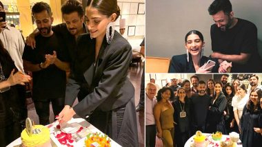 Sonam Kapoor Birthday Party Pics: Anand Ahuja, Anil Kapoor and Friends Make Actress' Day Special With Cakes, Glamour and Lots Of Love!