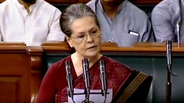 Sonia Gandhi Takes Oath As Lok Sabha MP Amidst Chants of ‘Jai Shri Ram’