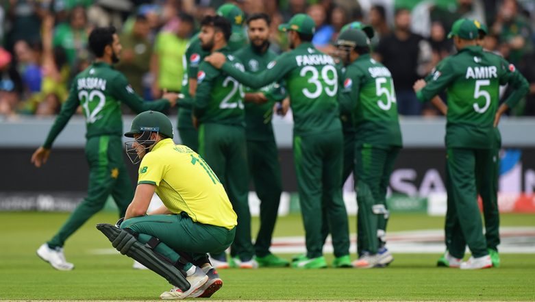 South Africa Knocked Out of ICC Cricket World Cup 2019 After Loss to Pakistan at Lord's