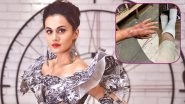 Taapsee Pannu Gets Seriously Injured on The Sets of 'Game Over', Actress Shares Pics