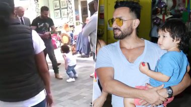 Watch Taimur Playing with Saif Ali Khan on the Sets of Jawaani Jaaneman in This Too-Cute Video!
