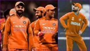Indian Cricket Team Orange Jersey in CWC19: Fans Come Out With Creative Team India Kit Designs and Colour Combinations; Check Out the Pics