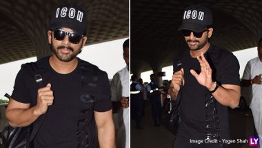 SPOTTED : Allu Arjun Wearing Off White Sunglasses
