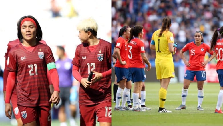 Thailand vs Chile, FIFA Women’s World Cup 2019 Live Streaming: Get Telecast & Free Online Stream Details of Group F Football Match in India Thailand vs Chile, FIFA Women’s World Cup 2019 Live Streaming: Get Telecast & Free Online Stream Details of Group F Football Match in India
