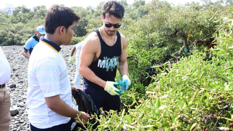 Tiger Shroff Dedicates His Holiday To the Cleanliness Drive On Mumbai's Beach - View Pics and Video