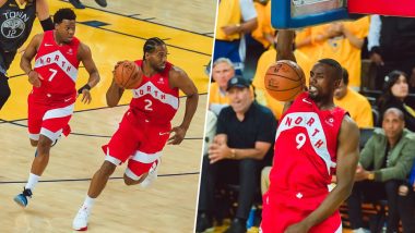 NBA Finals 2019: Toronto Raptors Beats Golden State Warriors 114-110 to Win Their First NBA Title (Watch Videos)