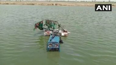 Rajasthan: Tractor Driver, 3 Grandchildren Dead As Vehicle Falls Into Pond in Bharatpur