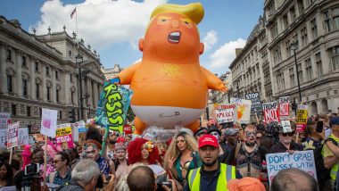 'Trump Baby Blimp': London Museum to Acquire Giant Balloon of US President Donald Trump on His Visit to UK