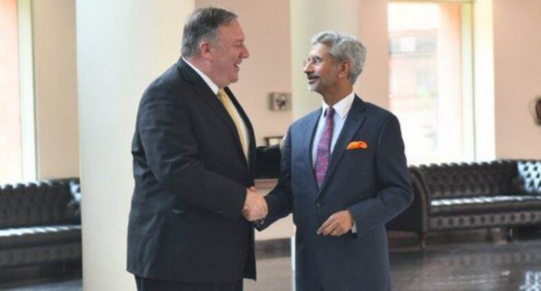 India-US Joint Statement: EAM S Jaishankar, US Secretary of State Mike Pompeo Discuss Terrorism, Defence, Iran and Other Bilateral Issues India-US Joint Statement: EAM S Jaishankar, US Secretary of State Mike Pompeo Discuss Terrorism, Defence, Iran and Other Bilateral Issues