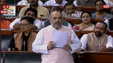 UAPA Bill to Wipe Off Terrorism From India, No Sympathy For Urban Maoists, Says Amit Shah in Lok Sabha