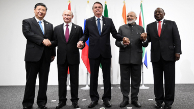 Japan: PM Narendra Modi Discusses Counter-Terror, Climate Change With Russian President Vladimir Putin, Chinese President Xi Jinping at G20 Summit