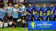 Uruguay vs Japan, Copa America 2019 Live Streaming & Match Time in IST: Get Telecast & Free Online Stream Details of Group C Football Match in India