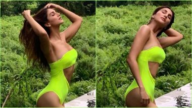 Vaani Kapoor Sizzles in a Neon Green Bikini on a Bachelorette Trip in Goa (View Hot Pics)