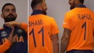 India Orange Jersey: Virat Kohli Likes the Alternate Kit, Rates it 8/10 Ahead of IND vs ENG, CWC 2019 Match (Watch Video)