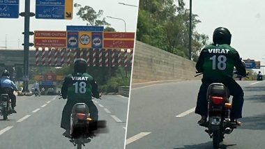 Virat Kohli Fan in Pakistan Jersey Spotted in Lahore Ahead of India vs Pakistan Cricket World Cup 2019 Clash, See Photos