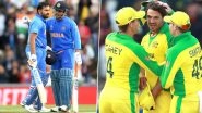 India vs Australia ICC Cricket World Cup 2019 Weather Report: Check Out the Rain Forecast and Pitch Report of the Oval in London
